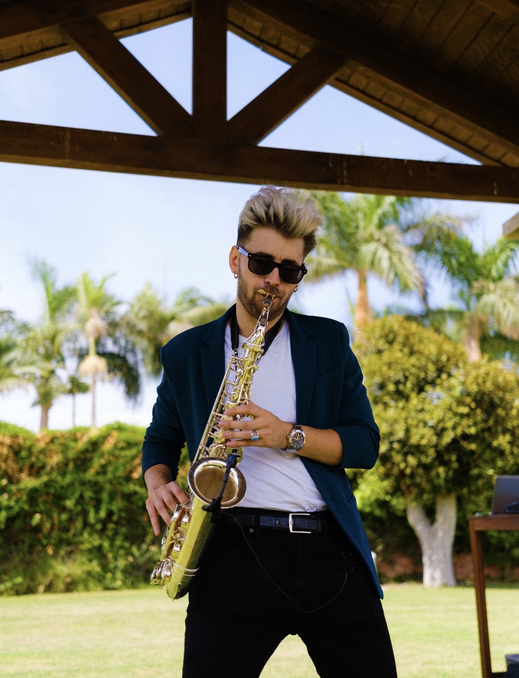 Alex y su saxofón